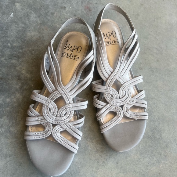 🤎Wedge Sandals | Impo Strectch - Sz 6M EUC🍂 - Picture 3 of 3